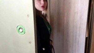 POV Fast Cheating with My Big Ass Boss Ends in Pussy Creampie