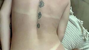 Brazilian amateur ass so tight it barely fits inside!