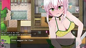 Bruxinha Confusa Tira A Roupa Dentro Do Banheiro Masculino - Ceres And The Contract Guild - Jogo Hentai - Parte 3