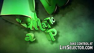 Let's play this interactive hentai game scene