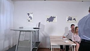 Holy cow, check out Rebecca Volpetti and Cherry Kiss in wild classroom DP!