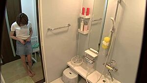 yo, check this hot japanese wife riding wild in pov action for av debut