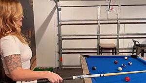 My Friend's Girlfriend Lets Me Cum in Her Throat While He's in the Other Room