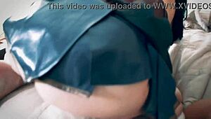 yo, ever seen a wild foursome cosplay with deadpool, wonderwoman, red sonja, and green lantern?