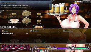 Karryn’s Prison gameplay in intense prisoner mode