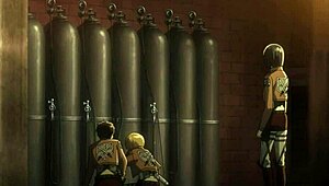 Shingeki no Kyojin ep5 full HD dub