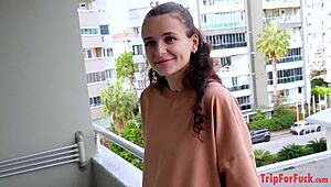 she came with husband but he left, now pregnant wife’s mine in room