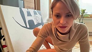 Jen maluju své studio art dnes