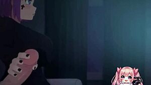 Anime boyfriend comes over to suck and fuck