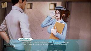 Academy 256 showcases cute babe with big tits in stunning 3D outfit