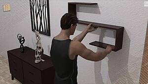 man, i’m the master banging this big-ass chick in 3d homemade vid