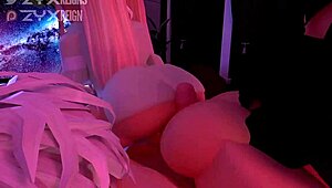 A bit of fun in anime cartoon