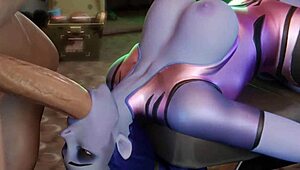 Widowmaker's Ultimate Hentai Scenes Compiled for You!