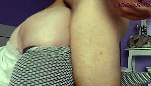 I fuck her huge round booty hard and fast after sport.