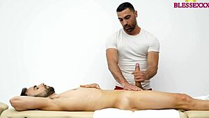 Happy Ending Massage for Zeus Ray with Bareback Action