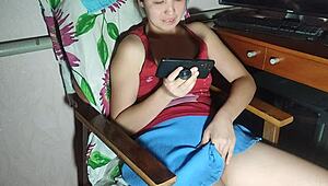 hey babe, got horny watching porn, wanna see me touch my tight pussy?