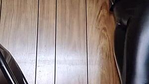 Unbelievable! Leather Boot Domme MyMistressK Rules Hard!