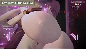 feeling the huge big ass in this emotional animation