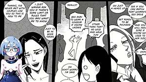 girls night out turns wild with futanari hentai surprises in anime style