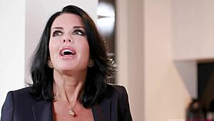 Hot Milf Veronica Avluv Takes Monster Cock in Wild Interracial Sodomizing