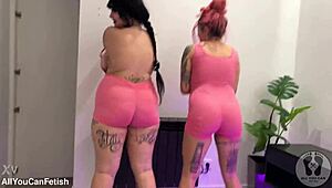 GG Huge Boobs Jumping with Belly Fetish and Ass Shaking Preview