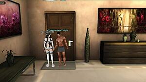 Hot Damn! IMVU Sex with Alexander Light XXX at His Place