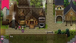 Bruxinha Confusa Tira A Roupa Dentro Do Banheiro Masculino - Ceres And The Contract Guild - Jogo Hentai - Parte 3