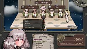 branded azel feels horny as a prostitute for big cocks in lewdcrest hentai