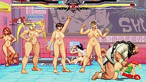 chang battles cammy in an epic showdown