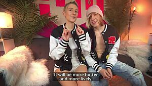 first sex with my blonde hentai crush—wanna watch us amateurs in bed?