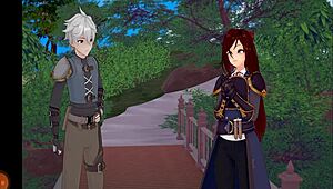 Detailed Isekai Fantasy in Anime Hentai Genre