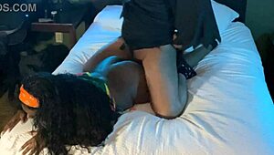 Cheerleaders have fun with big black cocks and get fucked hard
