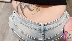 Hot Stepmom London Rose Stuck In Washer