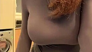 I Love My Stepmom with Big Milky Tits