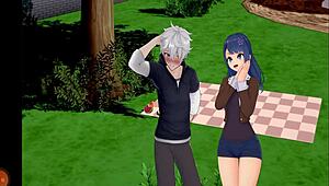 Detailed Isekai Fantasy in Anime Hentai Genre