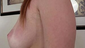 Once upon a time, sexy redhead Harley took a deep anal creampie at BRCC