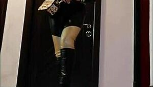 Hey, ever seen a latex diva dominate like this in hentai?