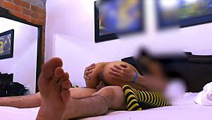 student seduces professor in office after classes