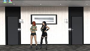 I feel so humiliated in this femdom hotel play