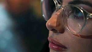 watch stella direct this hot lesbian fingering scene from afar