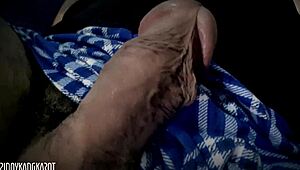 Ranní libido rozpálí s kapající sólovou hrou doma