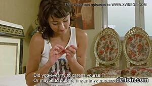 lovesome girl spreads juicy pussy and loses her virginity