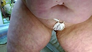 dawnskye1962 komt keihard in piepklein 18+ wit string retro stijl