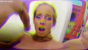 Filthy blonde Kinuski drenched in golden piss during intense 3on1 DP gangbang. What a shocking twist!