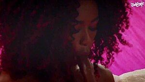 Hot Brunette Masturbating Until She Cums!