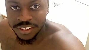 Intriguing mirror selfie session available for free with an exciting ending.