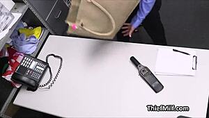 I Can't Believe I Banged That Curvy Milf in Backroom on Desk