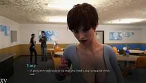 Tracy Slid The Tip Into Her Pussy In A College Bound Scene From Best Pornscenes Xxxgmcroft Com