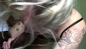 Amateur gay gets choked and gagged by a big cock