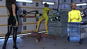 I feel so humiliated in this femdom hotel play